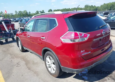 2016 Nissan Rogue Sl из США, поврежденный, VIN 5N1AT2MT8GC787859